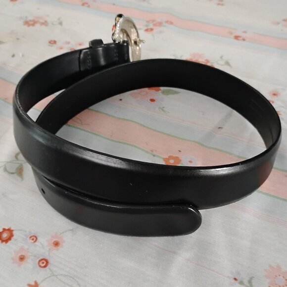 ❤️Amazing!!  WOMENS CARLISLE PENGUIN Buckle w/ Black Leather Belt SZ XS 26-30 main image 10
